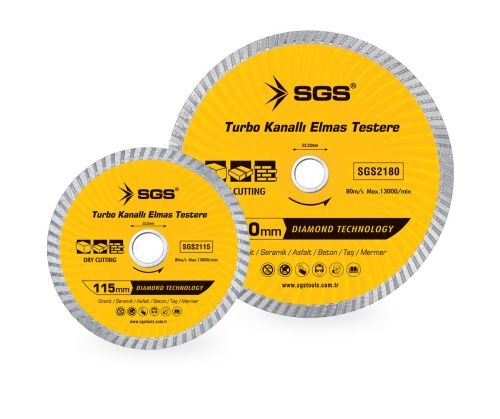 Disque à tronçonner diamant SGS 115 mm