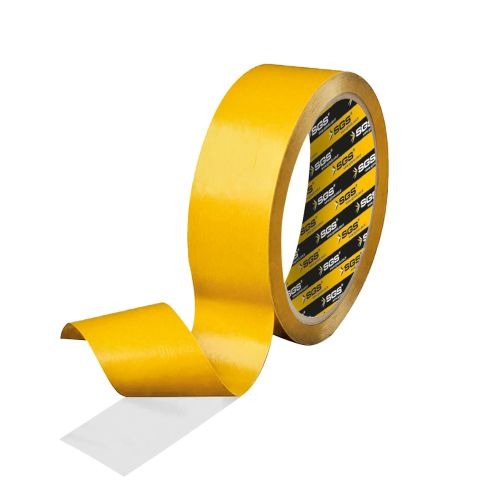 Ruban adhésif double face jaune SGS 48 mm × 10 m
